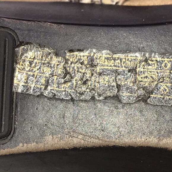 Vionic Women's Radia Orthotic Adjustable Strap Slide Snake Print Wedge Sandals - Picture 6 of 7